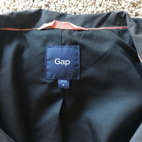 Dark gray Gap trench coat - Picture 2 of 3